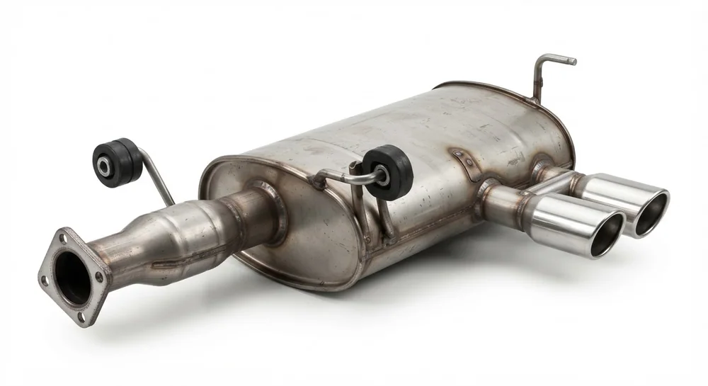 1998-2004 Ford Expedition Muffler Assembly, part number AH-EXH-00399-06195